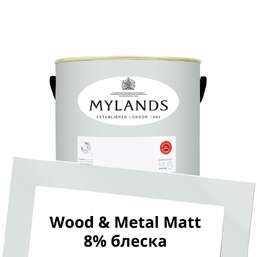 Краски Mylands Wood&Metal Paint Matt 1 л. №11 St Clement Краски Mylands Wood&Metal Paint Matt 1 л. №11 St Clement