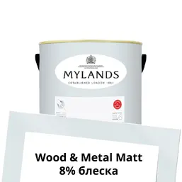 Mylands Wood&Metal Paint Matt 1 л. №8 Greenwich Time Mylands Wood&Metal Paint Matt 1 л. №8 Greenwich Time