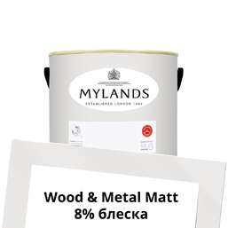 Краски Mylands Wood&Metal Paint Matt 1 л. №7 Holbein Chamber Краски Mylands Wood&Metal Paint Matt 1 л. №7 Holbein Chamber