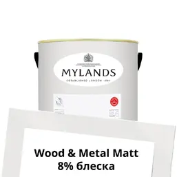 Mylands Wood&Metal Paint Matt 1 л. №7 Holbein Chamber Mylands Wood&Metal Paint Matt 1 л. №7 Holbein Chamber