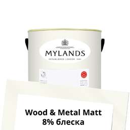 Краски Mylands Wood&Metal Paint Matt 1 л. №4 Charterhouse Краски Mylands Wood&Metal Paint Matt 1 л. №4 Charterhouse