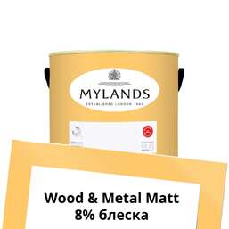 Краски Mylands Wood&Metal Paint Matt 1 л. №131 Golden Square Краски Mylands Wood&Metal Paint Matt 1 л. №131 Golden Square