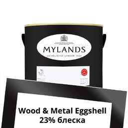 Краски Mylands Wood&Metal Paint Eggshell 2.5 л. №238 Sinner Краски Mylands Wood&Metal Paint Eggshell 2.5 л. №238 Sinner