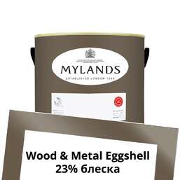 Краски Mylands Wood&Metal Paint Eggshell 2.5 л. №254 Millbank Краски Mylands Wood&Metal Paint Eggshell 2.5 л. №254 Millbank