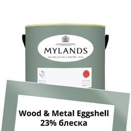 Краски Mylands Wood&Metal Paint Eggshell 2.5 л. №102 Long Acre Краски Mylands Wood&Metal Paint Eggshell 2.5 л. №102 Long Acre