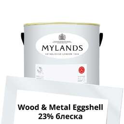 Краски Mylands Wood&Metal Paint Eggshell 2.5 л. №91 Sleet Краски Mylands Wood&Metal Paint Eggshell 2.5 л. №91 Sleet