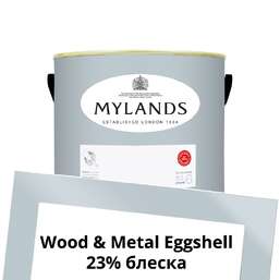 Краски Mylands Wood&Metal Paint Eggshell 2.5 л. №210 Lambeth Walk Краски Mylands Wood&Metal Paint Eggshell 2.5 л. №210 Lambeth Walk