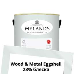 Краски Mylands Wood&Metal Paint Eggshell 2.5 л. №13 Syon Park Краски Mylands Wood&Metal Paint Eggshell 2.5 л. №13 Syon Park