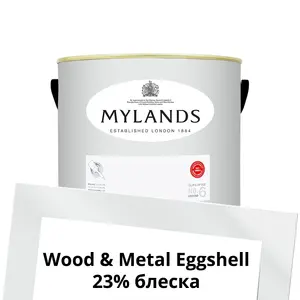 Фото Краски Mylands Wood&Metal Paint Eggshell 2.5 л. №3 Cotton Street - 1 Краски Mylands Wood&Metal Paint Eggshell 2.5 л. №3 Cotton Street - фото 1