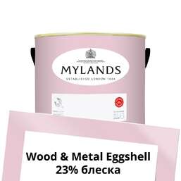 Краски Mylands Wood&Metal Paint Eggshell 2.5 л. №27 Floris Краски Mylands Wood&Metal Paint Eggshell 2.5 л. №27 Floris