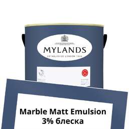 Краски Mylands Marble Matt Emulsion 2.5 л. №34 Observatory Краски Mylands Marble Matt Emulsion 2.5 л. №34 Observatory