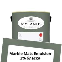 Краски Mylands Marble Matt Emulsion 2.5 л. №168 Myrtle Green Краски Mylands Marble Matt Emulsion 2.5 л. №168 Myrtle Green
