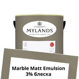 Краски Mylands Marble Matt Emulsion 2.5 л. №156 Amber Grey Краски Mylands Marble Matt Emulsion 2.5 л. №156 Amber Grey