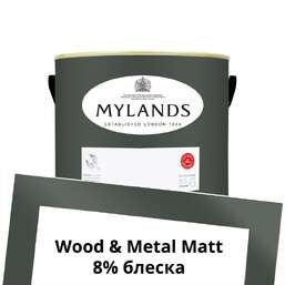Краски Mylands Wood&Metal Paint Matt 2.5 л. №237 Oratory Краски Mylands Wood&Metal Paint Matt 2.5 л. №237 Oratory