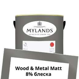 Краски Mylands Wood&Metal Paint Matt 2.5 л. №115 Drury Lane Краски Mylands Wood&Metal Paint Matt 2.5 л. №115 Drury Lane