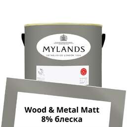 Краски Mylands Wood&Metal Paint Matt 2.5 л. №106 Archway House Краски Mylands Wood&Metal Paint Matt 2.5 л. №106 Archway House