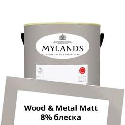 Краски Mylands Wood&Metal Paint Matt 2.5 л. №71 Stone Castle Краски Mylands Wood&Metal Paint Matt 2.5 л. №71 Stone Castle
