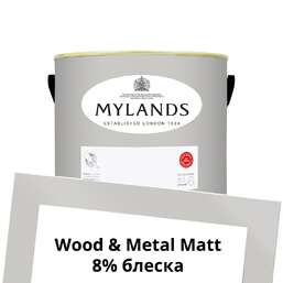 Краски Mylands Wood&Metal Paint Matt 2.5 л. №85 Chambers Gate Краски Mylands Wood&Metal Paint Matt 2.5 л. №85 Chambers Gate