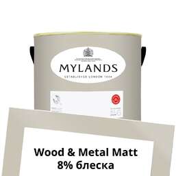 Краски Mylands Wood&Metal Paint Matt 2.5 л. №167 Grays Inn Краски Mylands Wood&Metal Paint Matt 2.5 л. №167 Grays Inn