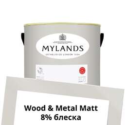 Краски Mylands Wood&Metal Paint Matt 2.5 л. №55 Limestone Краски Mylands Wood&Metal Paint Matt 2.5 л. №55 Limestone