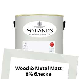 Краски Mylands Wood&Metal Paint Matt 2.5 л. №64 Saint Johns Краски Mylands Wood&Metal Paint Matt 2.5 л. №64 Saint Johns