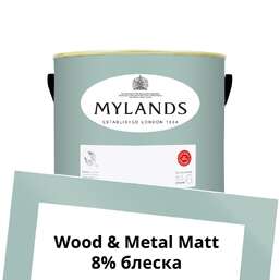 Краски Mylands Wood&Metal Paint Matt 2.5 л. №213 Notting Hill Краски Mylands Wood&Metal Paint Matt 2.5 л. №213 Notting Hill