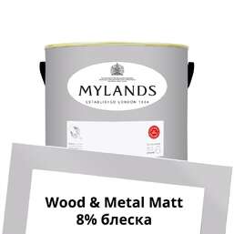 Краски Mylands Wood&Metal Paint Matt 2.5 л. №19 Smithfield Краски Mylands Wood&Metal Paint Matt 2.5 л. №19 Smithfield
