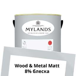 Краски Mylands Wood&Metal Paint Matt 2.5 л. №23 Islington Краски Mylands Wood&Metal Paint Matt 2.5 л. №23 Islington