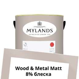 Краски Mylands Wood&Metal Paint Matt 2.5 л. №249 Rose Theatre Краски Mylands Wood&Metal Paint Matt 2.5 л. №249 Rose Theatre
