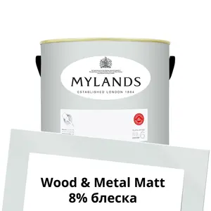 Фото Краски Mylands Wood&Metal Paint Matt 2.5 л. №11 St Clement - 1 Краски Mylands Wood&Metal Paint Matt 2.5 л. №11 St Clement - фото 1