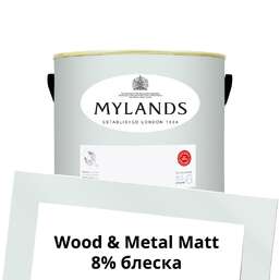Краски Mylands Wood&Metal Paint Matt 2.5 л. №13 Syon Park Краски Mylands Wood&Metal Paint Matt 2.5 л. №13 Syon Park
