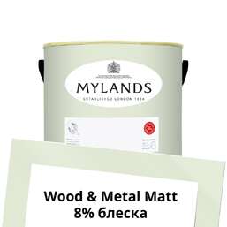 Краски Mylands Wood&Metal Paint Matt 2.5 л. №40 St James Краски Mylands Wood&Metal Paint Matt 2.5 л. №40 St James
