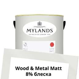 Краски Mylands Wood&Metal Paint Matt 2.5 л. №5 Holland Park Краски Mylands Wood&Metal Paint Matt 2.5 л. №5 Holland Park