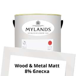 Краски Mylands Wood&Metal Paint Matt 2.5 л. №7 Holbein Chamber Краски Mylands Wood&Metal Paint Matt 2.5 л. №7 Holbein Chamber