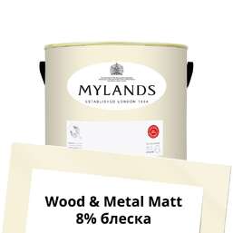 Краски Mylands Wood&Metal Paint Matt 2.5 л. №31 Limehouse Краски Mylands Wood&Metal Paint Matt 2.5 л. №31 Limehouse