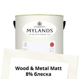 Краски Mylands Wood&Metal Paint Matt 2.5 л. №4 Charterhouse Краски Mylands Wood&Metal Paint Matt 2.5 л. №4 Charterhouse