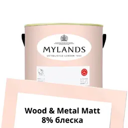 Mylands Wood&Metal Paint Matt 2.5 л. №243 Palmerston Pink Mylands Wood&Metal Paint Matt 2.5 л. №243 Palmerston Pink