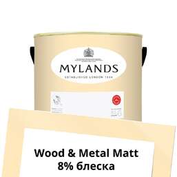 Краски Mylands Wood&Metal Paint Matt 2.5 л. №142 Walbrook Краски Mylands Wood&Metal Paint Matt 2.5 л. №142 Walbrook