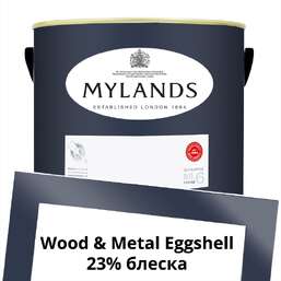 Краски Mylands Wood&Metal Paint Eggshell 5 л. №50 Blueprint Краски Mylands Wood&Metal Paint Eggshell 5 л. №50 Blueprint