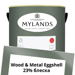 Mylands Wood&Metal Paint Eggshell 5 л. №168 Myrtle Green Mylands Wood&Metal Paint Eggshell 5 л. №168 Myrtle Green