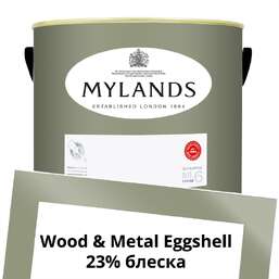 Краски Mylands Wood&Metal Paint Eggshell 5 л. №190 Greenstone Краски Mylands Wood&Metal Paint Eggshell 5 л. №190 Greenstone