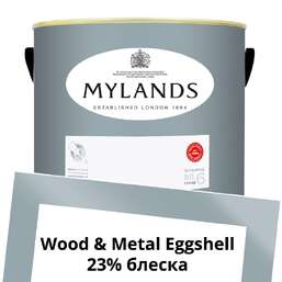 Краски Mylands Wood&Metal Paint Eggshell 5 л. №222 Bridge Blue Краски Mylands Wood&Metal Paint Eggshell 5 л. №222 Bridge Blue