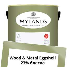 Краски Mylands Wood&Metal Paint Eggshell 5 л. №203 Stockwell Green Краски Mylands Wood&Metal Paint Eggshell 5 л. №203 Stockwell Green