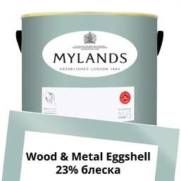Краски Mylands Wood&Metal Paint Eggshell 5 л. №213 Notting Hill Краски Mylands Wood&Metal Paint Eggshell 5 л. №213 Notting Hill