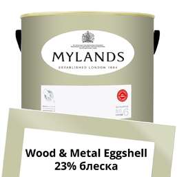 Краски Mylands Wood&Metal Paint Eggshell 5 л. №110 Flanders Grey Краски Mylands Wood&Metal Paint Eggshell 5 л. №110 Flanders Grey