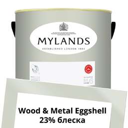 Краски Mylands Wood&Metal Paint Eggshell 5 л. №98 Mews Blue Краски Mylands Wood&Metal Paint Eggshell 5 л. №98 Mews Blue