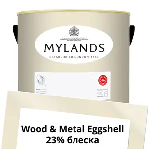 Фото Краски Mylands Wood&Metal Paint Eggshell 5 л. №48 Onslow - 1 Краски Mylands Wood&Metal Paint Eggshell 5 л. №48 Onslow - фото 1