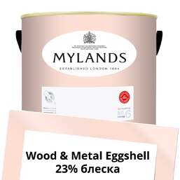 Краски Mylands Wood&Metal Paint Eggshell 5 л. №243 Palmerston Pink Краски Mylands Wood&Metal Paint Eggshell 5 л. №243 Palmerston Pink
