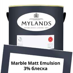 Краски Mylands Marble Matt Emulsion 5 л. №218 Mayfair Dark Краски Mylands Marble Matt Emulsion 5 л. №218 Mayfair Dark