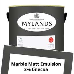 Краски Mylands Marble Matt Emulsion 5 л. №164 Artillery Ground Краски Mylands Marble Matt Emulsion 5 л. №164 Artillery Ground